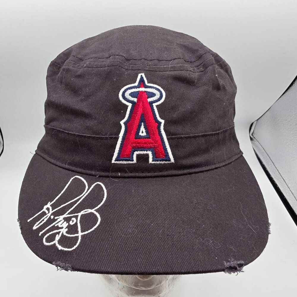 Anaheim Angels Albert Pujols Adults Hat Cap Adjustable Black Baseball Casual